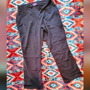 Purple Label, Healing Hands yoga scrub pants